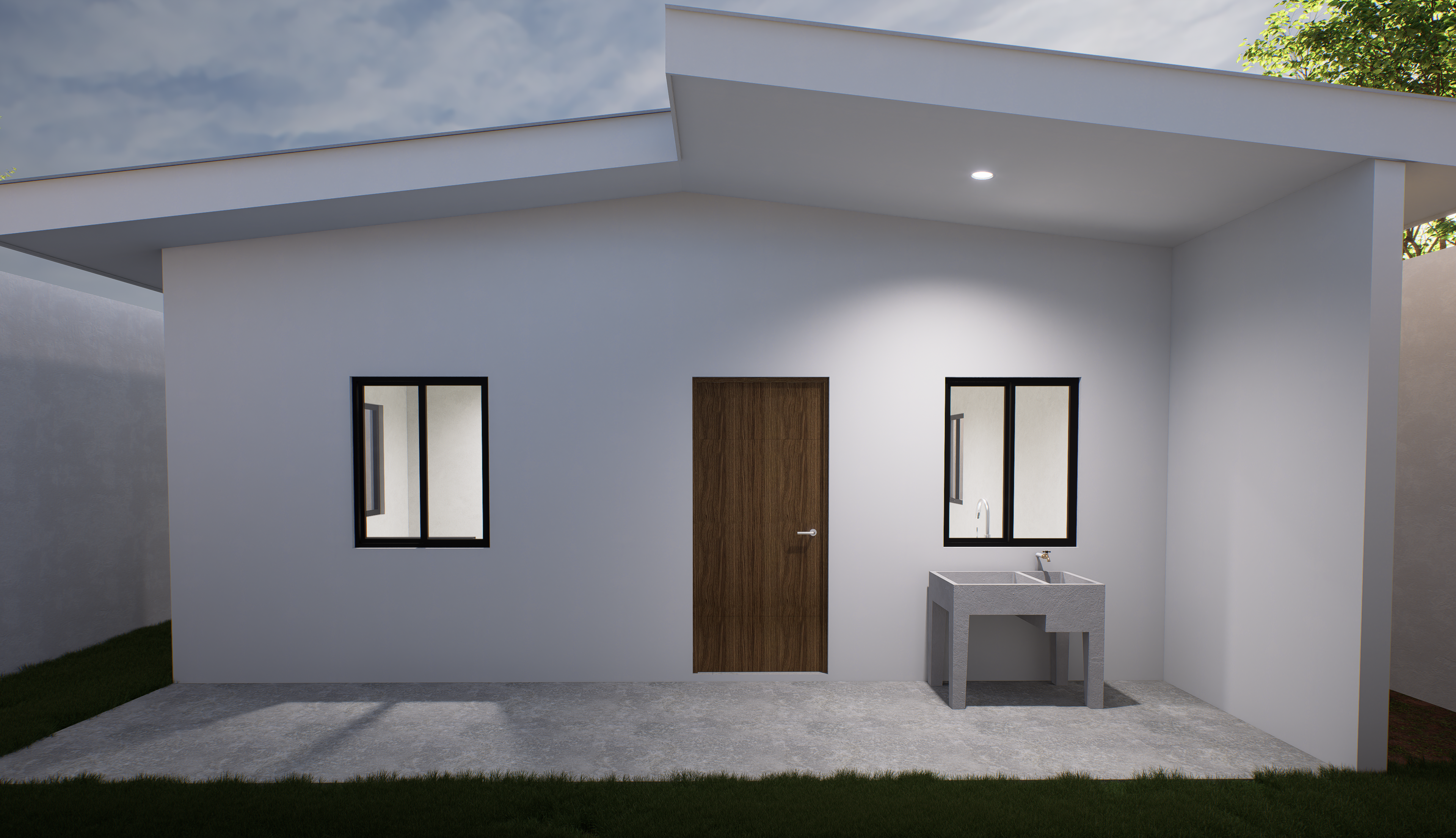 MODELO DE VIVIENDA DE  76MTS2 PROYECTO LLAVE EN MANO